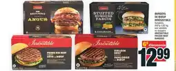 Super C BURGERS DE BOEUF IRRÉSISTIBLE | IRRÉSISTIBLE FROZEN BEEF BURGERS offer
