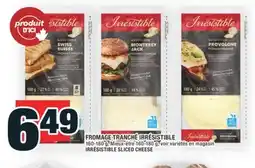 Super C FROMAGE TRANCHÉ IRRÉSISTIBLE | IRRÉSISTIBLE SLICED CHEESE offer