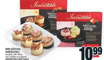 Super C MINI GÂTEAUX IRRÉSISTIBLE | IRRÉSISTIBLE MINI CAKES offer