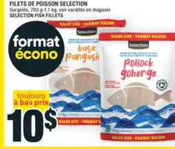 Super C FILETS DE POISSON SELECTION | SELECTION FISH FILLETS offer