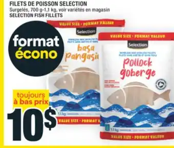 Super C FILETS DE POISSON SELECTION | SELECTION FISH FILLETS offer