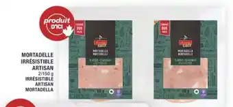 Super C MORTADELLE IRRÉSISTIBLE ARTISAN | IRRÉSISTIBLE ARTISAN MORTADELLA offer