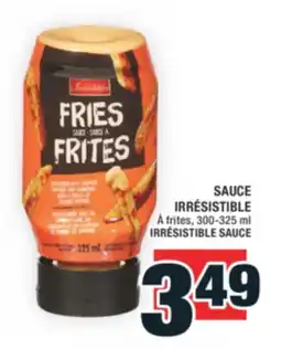 Super C SAUCE IRRÉSISTIBLE | IRRÉSISTIBLE SAUCE offer