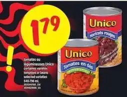 Maxi Unico tomates ou légumineuses offer