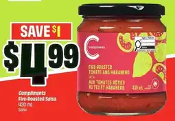 FreshCo Compliments Fire-Roasted Salsa offer