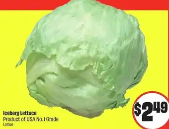 FreshCo Iceberg Lettuce offer
