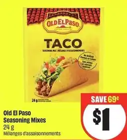 FreshCo Old El Paso Seasoning Mixes offer