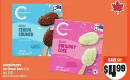 FreshCo Compliments Ice Cream Bars offer
