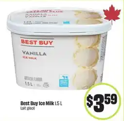 FreshCo Best Buy Ice Milk offer