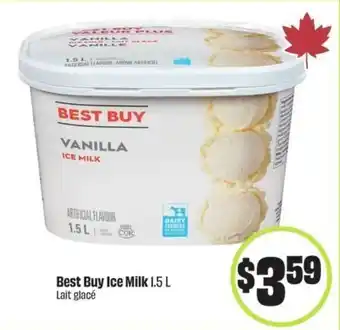 FreshCo Best Buy Ice Milk offer