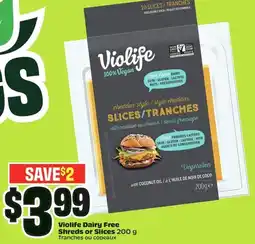FreshCo Violife Dairy Free Shreds or Slices offer