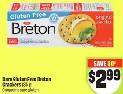 FreshCo Dare Gluten Free Breton Crackers offer