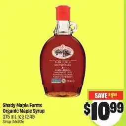 FreshCo Shady Maple Farms Organic Maple Syrup offer