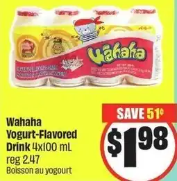 FreshCo Wahaha Yogurt-Flavored Drink offer