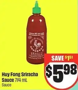 FreshCo Huy Fong Sriracha Sauce offer