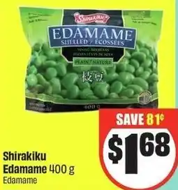 FreshCo Shirakiku Edamame offer