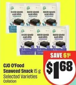 FreshCo CJO O'Food Seaweed Snack offer