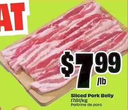 FreshCo Sliced Pork Belly offer