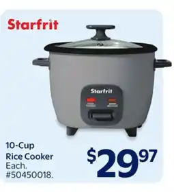 Walmart Starfrit 10-Cup Rice Cooker offer