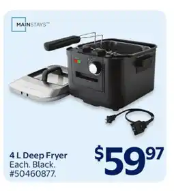 Walmart Mainstays 4 L Deep Fryer offer