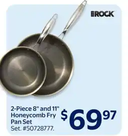 Walmart 2-Piece 8 and 11 Honeycomb Fry Pan Set offer