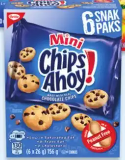 Walmart CHRISTIE Mini CHIPS AHOY! 6-Packs Cookies offer
