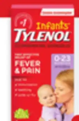 Walmart Children's or Infants Tylenol offer