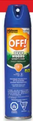 Walmart OFF! Insect Repellent offer