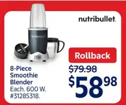Walmart 8-Piece Smoothie Blender offer