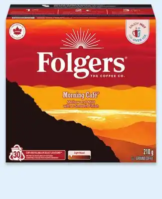 Walmart Folgers Coffee Pads 30s offer