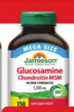 Walmart Jamieson Glucosamine 150s offer