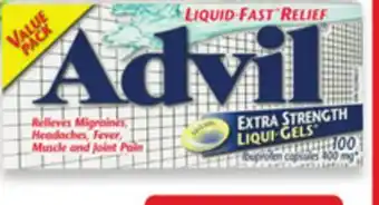 Walmart Advil Liqui-Gels offer