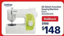 Walmart 63-Stitch-Function Sewing Machine offer