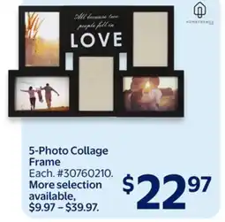 Walmart 5-Photo Collage Frame offer