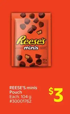Walmart REESE'S minis Pouch offer