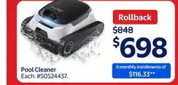 Walmart Pool Cleaner offer