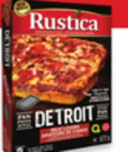 Walmart Rustica Detroit-Style Frozen Pizza offer