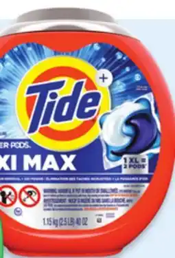 Walmart Tide Oxi Max Power Pods 25s offer