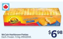Walmart McCain Hashbrown Patties offer