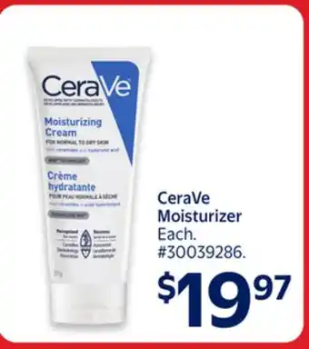 Walmart CeraVe Moisturizer offer