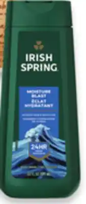 Walmart Irish Spring Body Wash offer