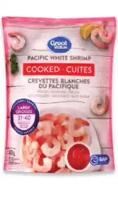 Walmart Great Value Cooked Shrimp offer
