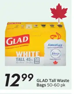 Sobeys GLAD Tall Waste Bags offer