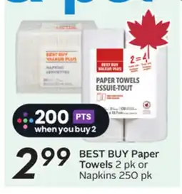 Sobeys BEST BUY Paper Towels offer