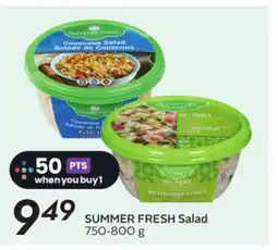 Sobeys SUMMER FRESH Salad offer