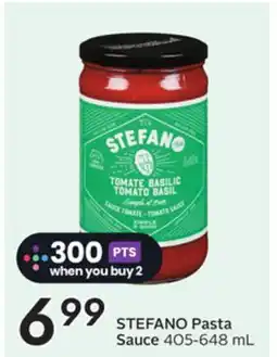 Sobeys STEFANO Pasta Sauce offer