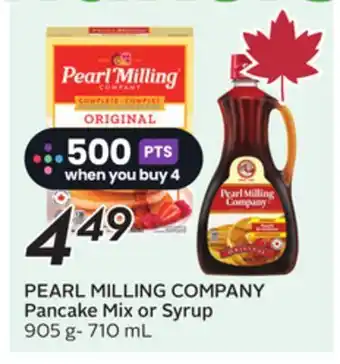 Sobeys PEARL MILLING COMPANY Pancake Mix or Syrup offer