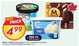 Sobeys BEN & JERRY'S Ice Cream offer