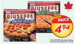 Sobeys DR. OETKER Giuseppe Rising or Thin Crust Pizza offer