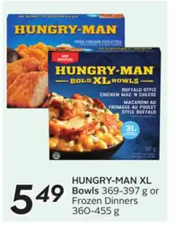 Sobeys HUNGRY-MAN XL Bowls offer